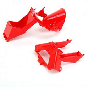 [A/S용 부품] #BR43654# Hopper for mixer lorry, red