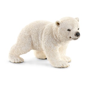 걷고 있는 아기 북극곰